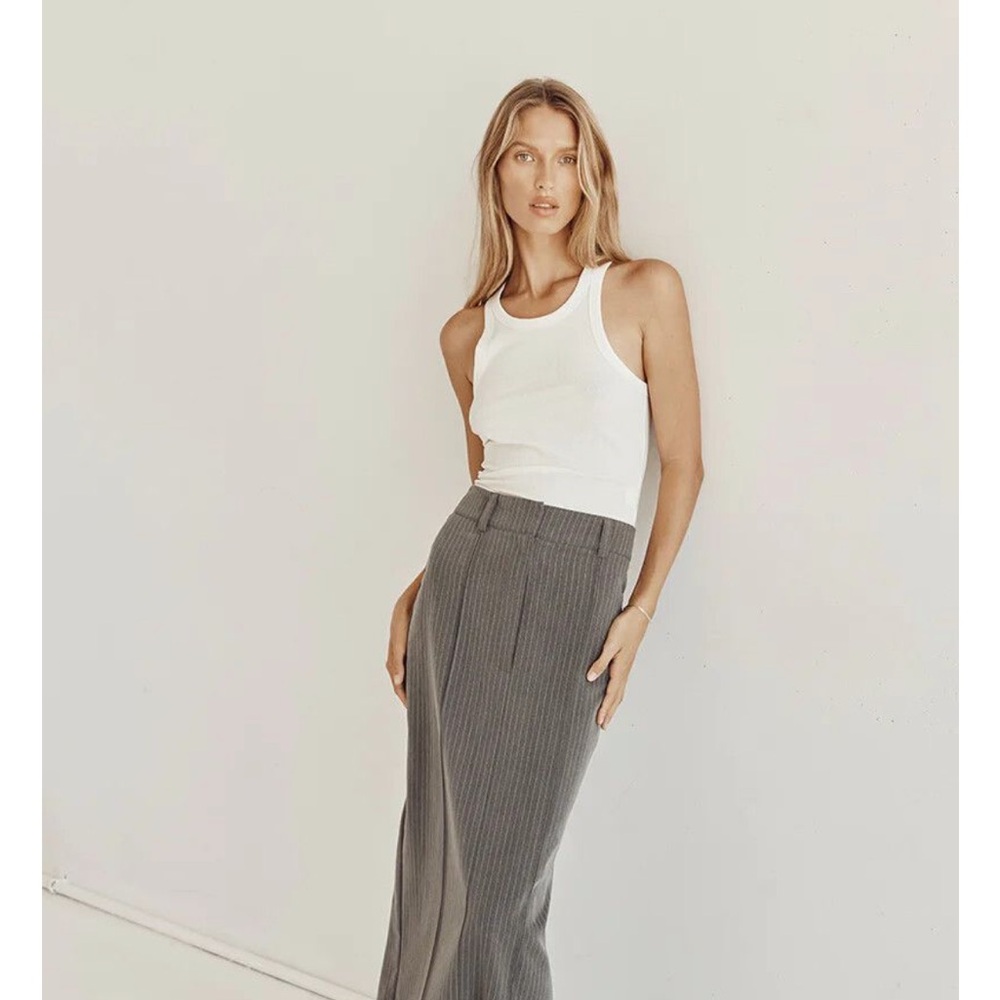 Dissh Diego Gray Women's maxi Skirt 4/8